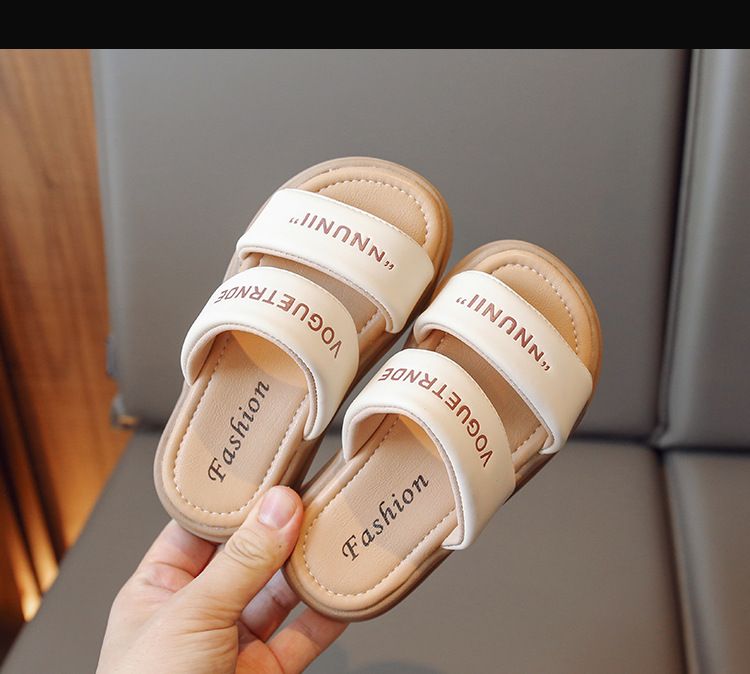 Mother & Kids New Children's Slippers Tiger Monitor Boys And Girls Sandals Student Flip Flops_voghion.com