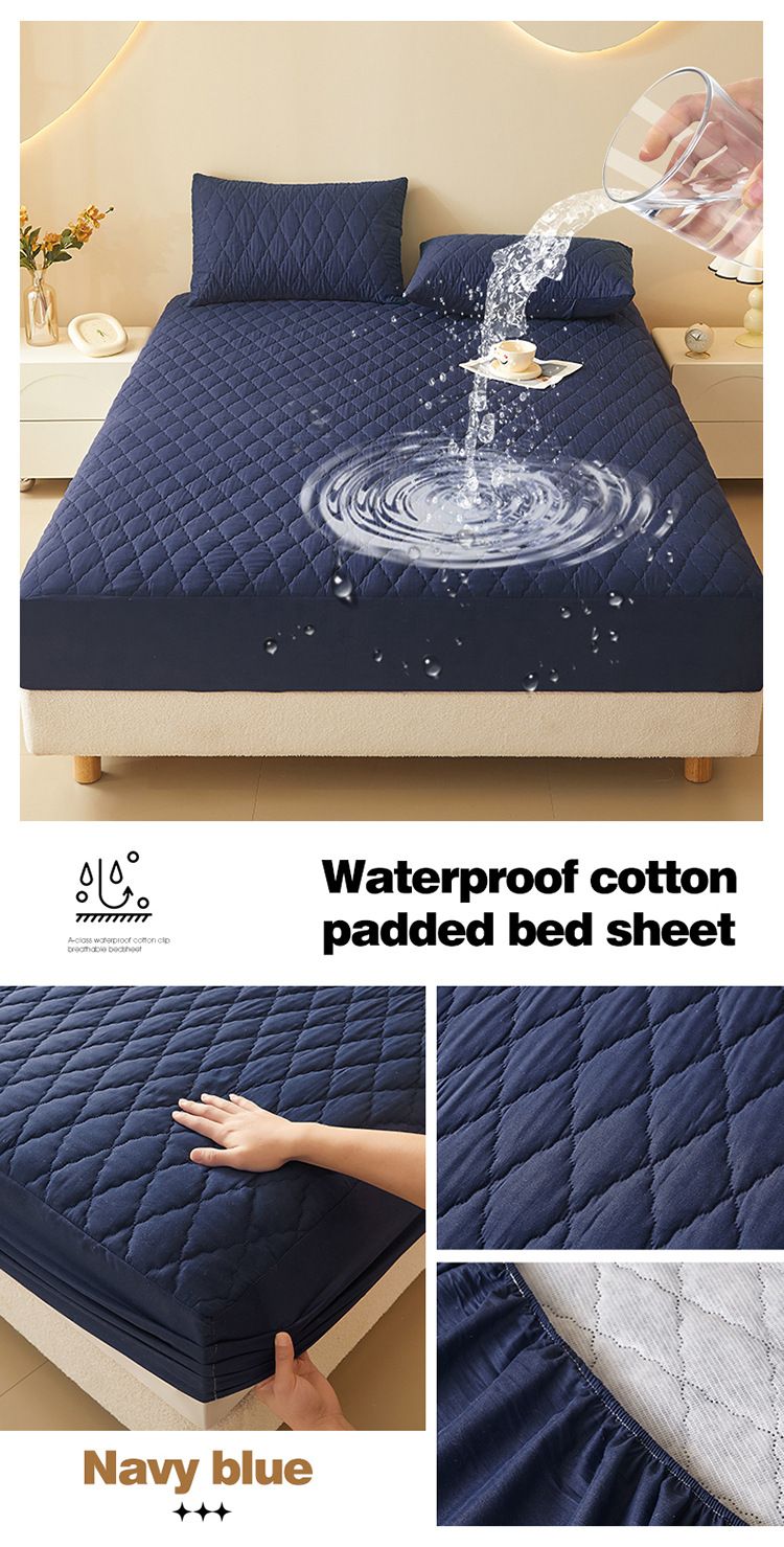 Waterproof Mattress Cover Simmons Mattress Protector Anti Slip Urine Proof Dust Cover 1PC_voghion.com