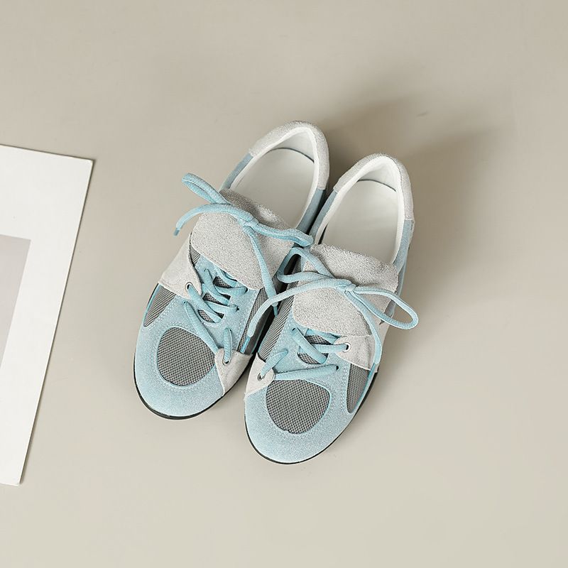 Niche Design Tongue German Trainers 2025 Spring/Summer Leather Flat Multifunctional Lace Up Shoes_voghion.com