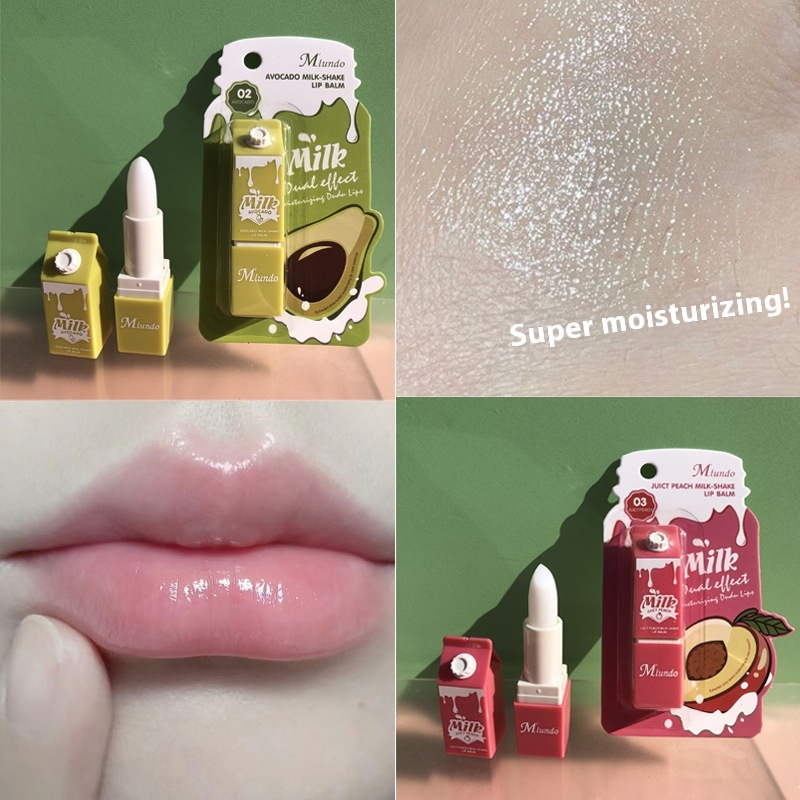 Nuevo Barra de labios hidratante Mlundo Super buena leche,_voghion.com
