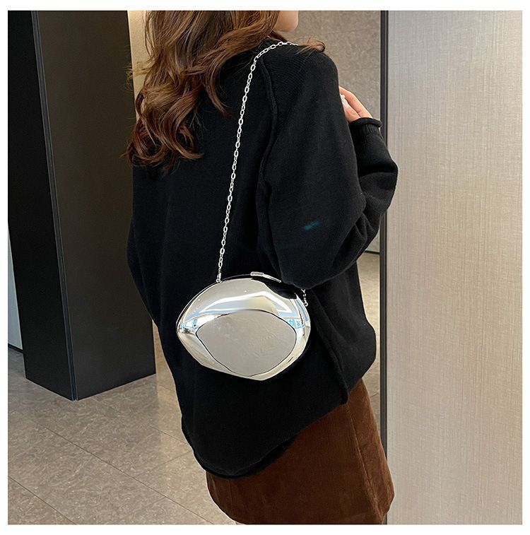 Borsa a tracolla da donna Borsa a specchio in acrilico Borsa a tracolla alla moda Senior Sense Borsa a tracolla Sense_voghion.com