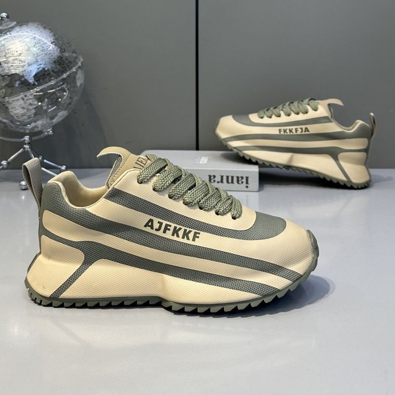 Men's Shoes Fashion Mesh Bag Bottom Dad Shoes Versatile Comfortable Popular Sports And Leisure Shoes_voghion.com