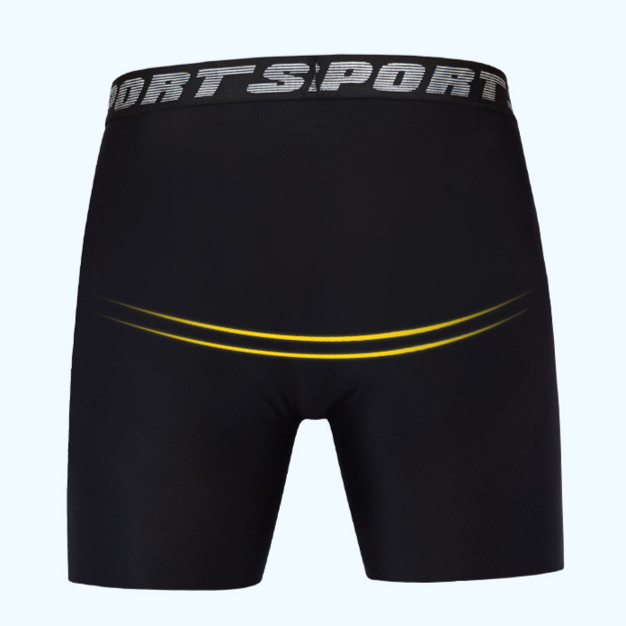 Pantaloni scurți anti-frecare de dimensiuni mari pentru bărbați, vară subțire, din mătase glacială, lenjerie intimă pentru bărbați, fără sudură, boxeri, pantaloni de alergare_voghion.com