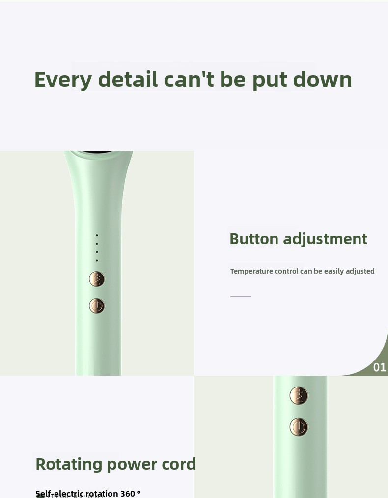 2-In-1 Straightening & Curling Iron With Ionic Technology - Anti-Frizz Hair Styler For Damage-Free Styling - Adjustable Temp 300°F-450°F_voghion.com