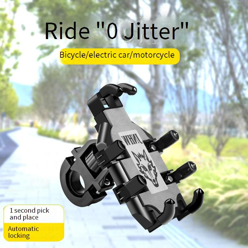 Universelle Octopus-Telefonhalterung für Motorrad und E-Bike – 360° drehbar, stoßfest, kompatibel mit Lenker-/Spiegelfuß_voghion.com