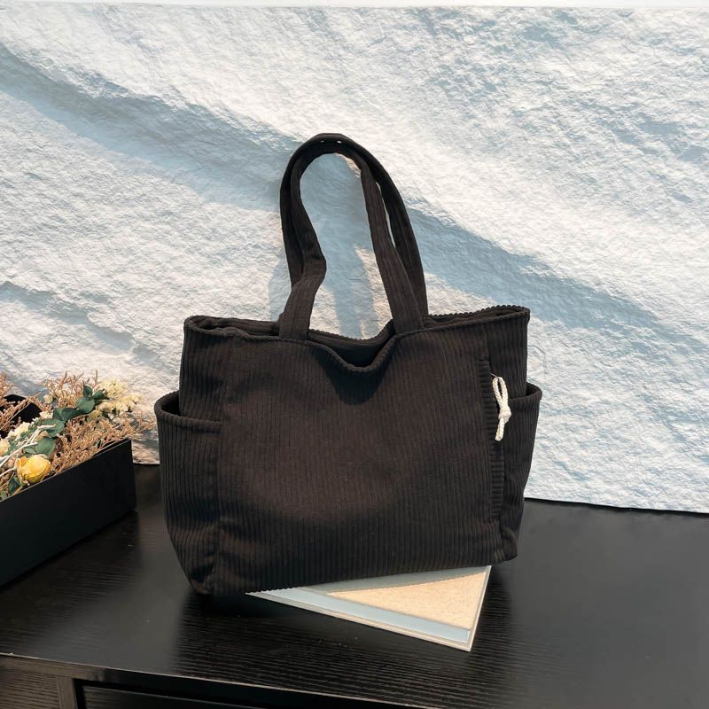 Korean Style Large Capacity For Women Versatile Commuting Class Shoulder Fashion Shopping Underarm Handheld Tote Bag_voghion.com