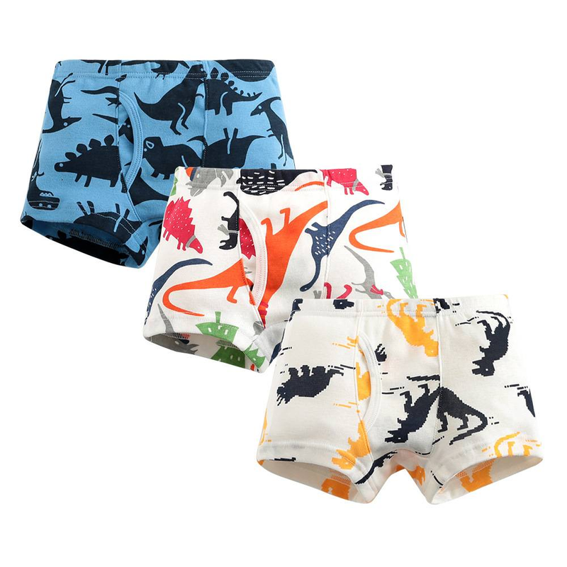 Kinderkleding jongens boxershorts geribbeld katoen kinderondergoed jongens boxershorts babyshorts_voghion.com
