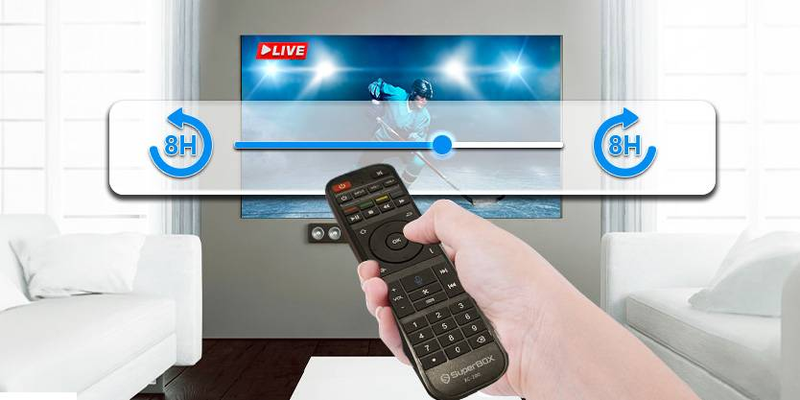 Superbox (Latest) 2025 S6 MAX Smart TV Box, Android 12.0 Operate System, 4GB RAM, 64GB Storage, 6K HD, Built-in Voice Control, Android Box_voghion.com