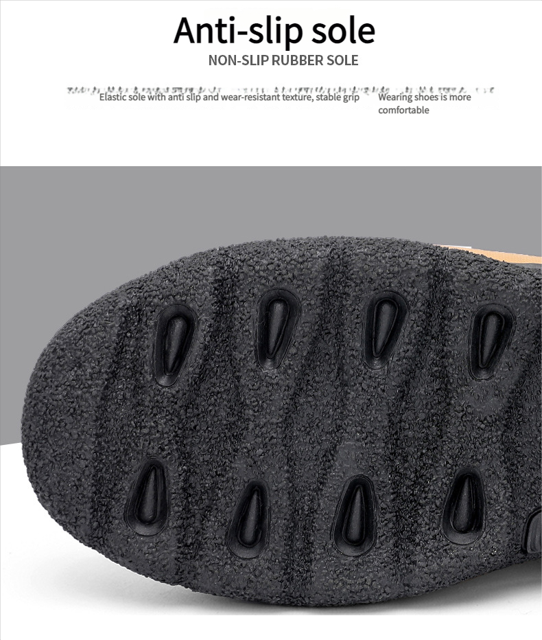 Nuove scarpe antinfortunistiche di media altezza, scarpe protettive, scarpe antiscivolo, scarpe da cuoco con puntale in acciaio._voghion.com