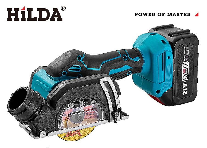 HILDA Cordless Lithium-Ion Multi-Purpose Cutting Machine - 550W High Power, 19500 RPM, 10mm Max Cutting Depth, For Wood, Metal & DIY_voghion.com