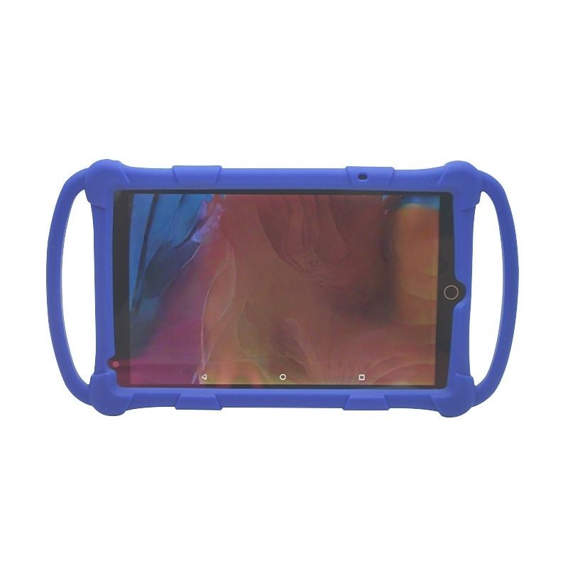 Tablette pour enfants de 8 pouces avec étui en silicone et emplacement pour carte SIM – Tablette d'apprentissage Android HD avec tuteur IA, double caméra et contrôle parental_voghion.com