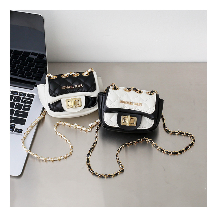 Crossbodytassen voor kinderen, ruitborduurgaren, kleine geurige kinderkettingtas, modieuze lippenstifttas_voghion.com