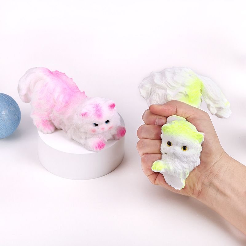 Foam Squishies Simulation Of Cute Pets, Super Large Cats, Exquisite And High Value Decompression Ornaments, Gifts For Students And Children_voghion.com