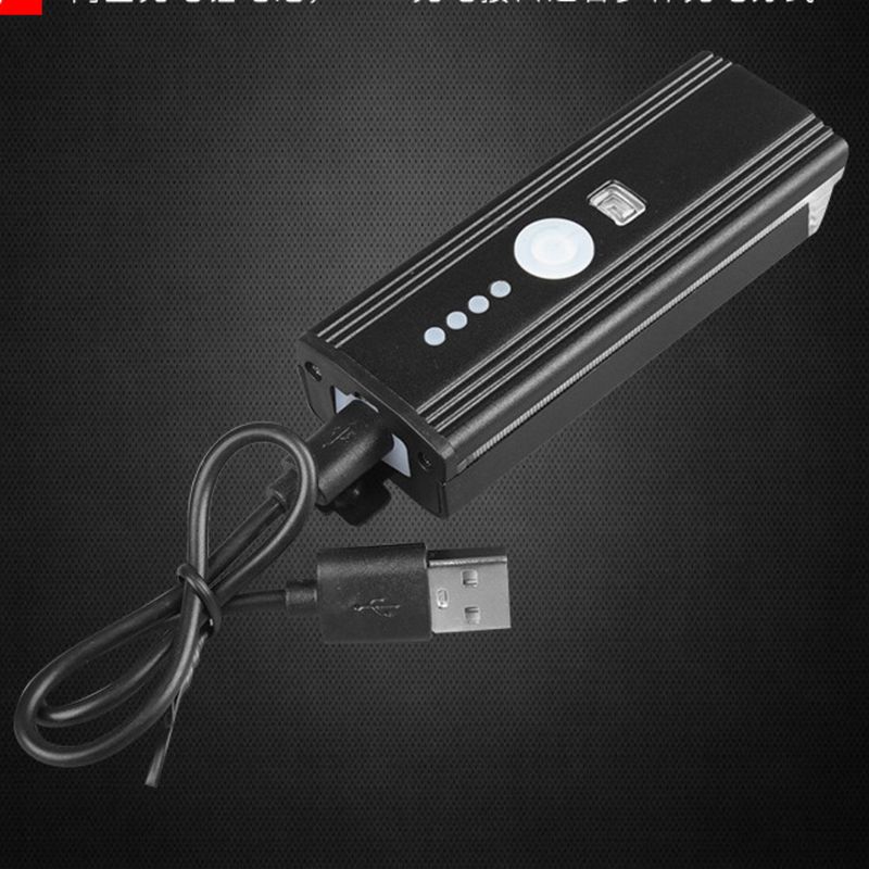 Fahrradausrüstung Mountainbike Fahrrad Reithorn Frontlicht Hohe Helligkeit Taschenlampe Beleuchtung_voghion.com