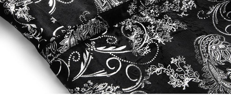 2024 New Men's Casual Spring and Autumn Fashion Gold Stamping Slim Fit Long sleeved Single breasted Suit_voghion.com