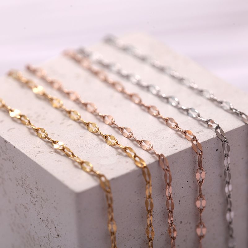2025 New Arrivals Stainless Steel Gold Chain Necklace for Women Long Choker Men Collar Neck Lace Diy Pendant Sier Color Cord Lobster Clasp_voghion.com