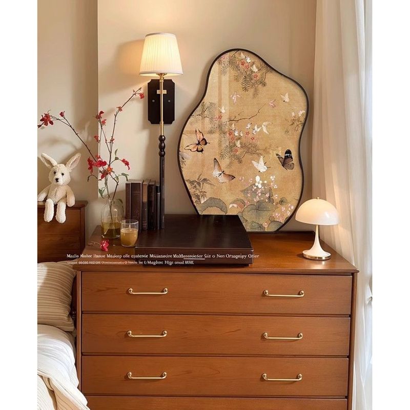 Vintage Style Hundred Butterflies Decorative Art Bedroom Hanging Painting Niche Desktop Ornament TV Cabinet Decoration_voghion.com