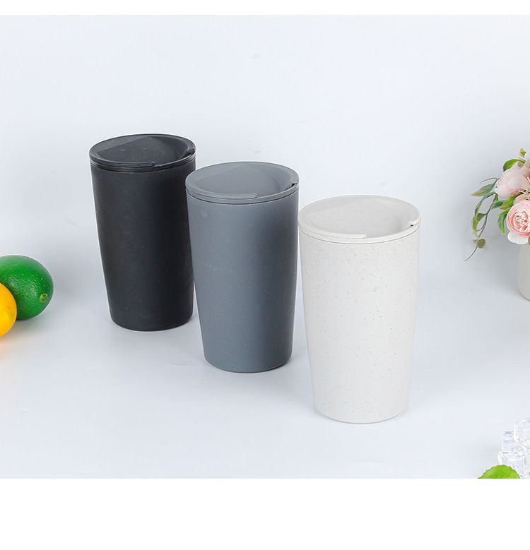 Hvedehalm plastik kaffe høj æstetisk værdi vand husholdningsvin mælk kop, kop_voghion.com