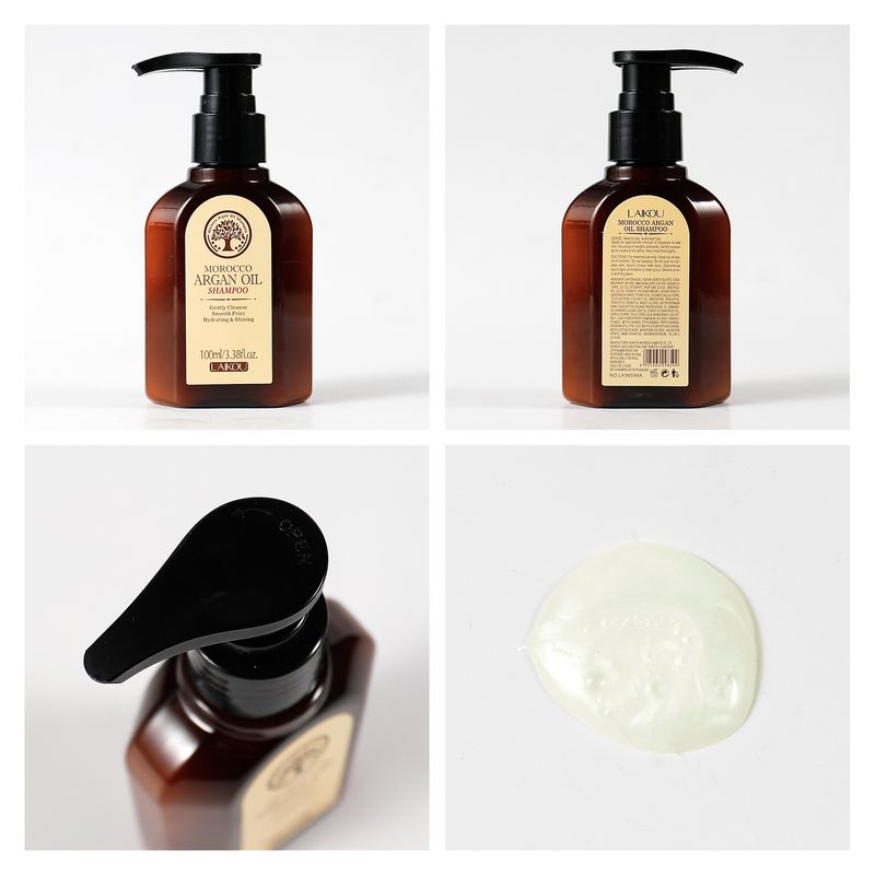 Scrubs & Bodys Treatments Argan Oil Shampoo 100ml Cleansing, Softening And Moisturizing Hair Products_voghion.com