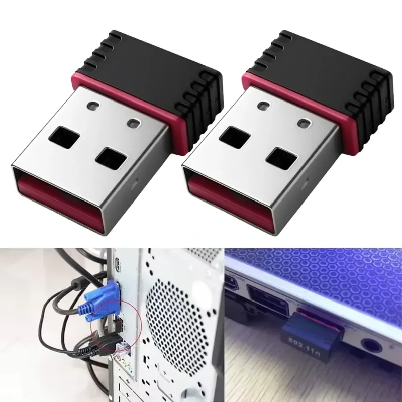 4R36S USB Dongle RTL8188 Wireless Network Cards OTG Type C Adapter Portable WiFi Receiver For R36H Handheld Game_voghion.com