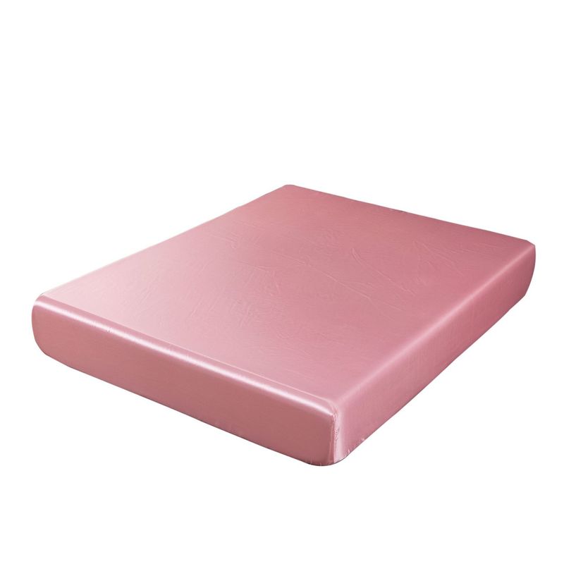 Protège-matelas d'été en satin soyeux et lavable - 1 pièce_voghion.com