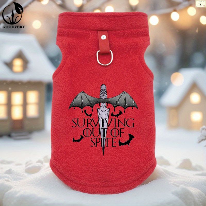GOODVERYHalloween Style Mysterious Pattern Print Pet Clothes Winter Soft Fleece Pet Dog Clothes Puppy Clothing French Bulldog Coat Pug Costumes_voghion.com