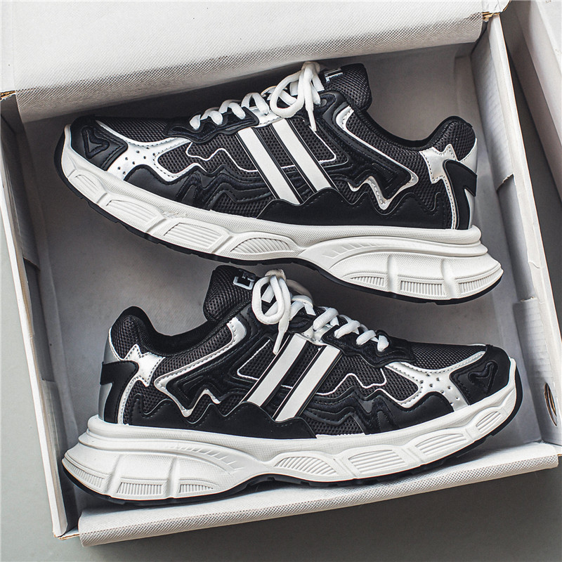 2023 nyári és őszi új férfi cipők, niche design, apuci párizsi cipők, férfi alkalmi cipők, sportcipők, férfi koreai stílusú divatos cipők_voghion.com