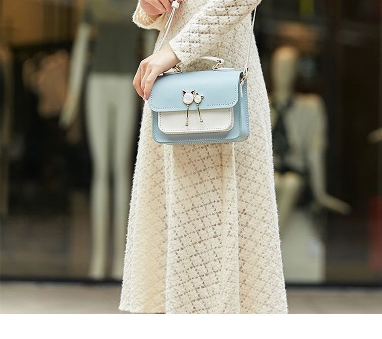 Bolso tejido hecho a mano para mujer en 2024, nueva moda de celebridad de Internet, bandolera de un solo hombro hecha a mano DIY_voghion.com