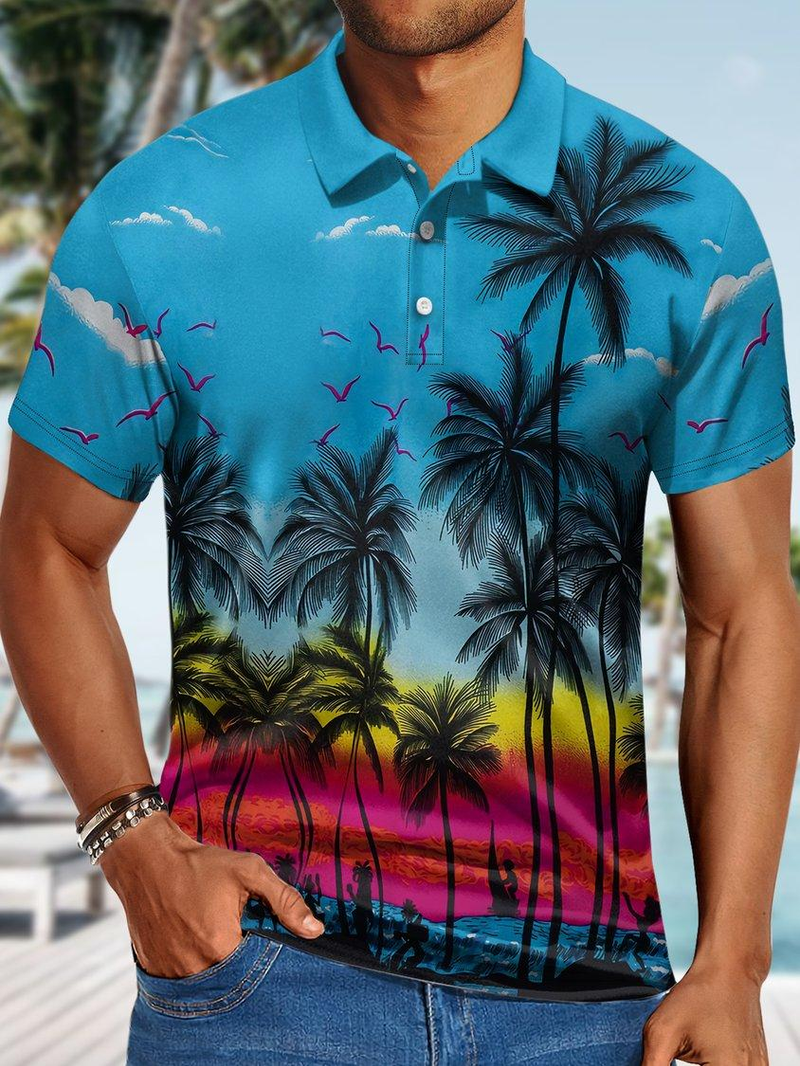 3d printed Polo shirt summer short sleeved men's casual fashion shirt Harajuku Street wear Polo shirt_voghion.com