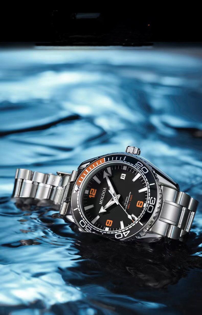 Fully Automatic Hollow Out Movement Luminous Calendar Double-sided Butterfly Buckle Waterproof Men's Watch_voghion.com