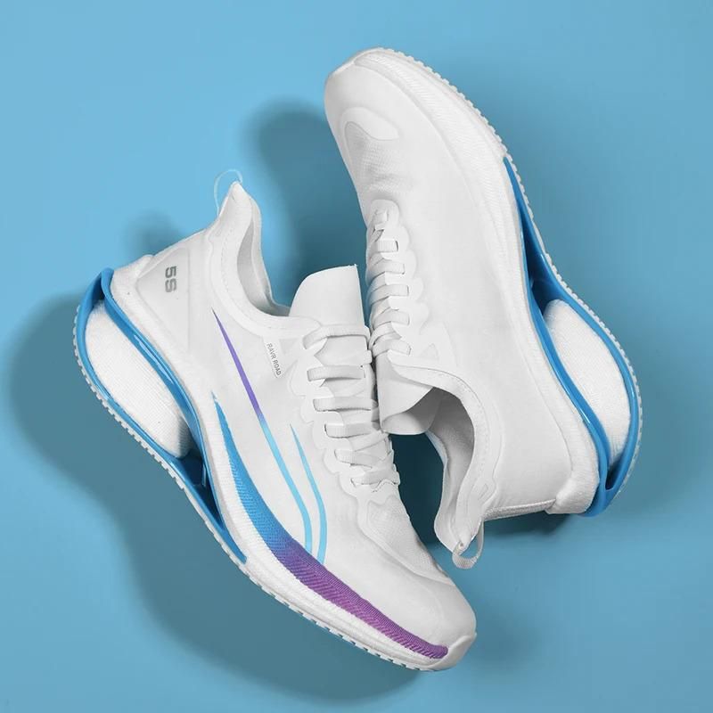 Anpassen von Herrenmode Casual Sports Sneakers Carbon Plate Design Hohlsohle Blank Laufschuhe für Damen_voghion.com
