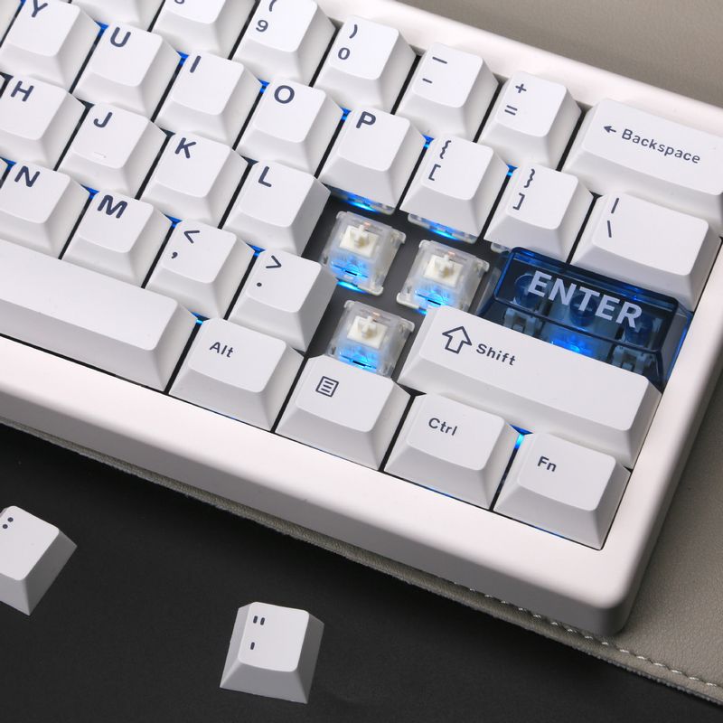 Teclado mecânico de três modos QK61 V2 VIA/QMK sem fio Bluetooth com estrutura de vedação Teclado mecânico_voghion.com