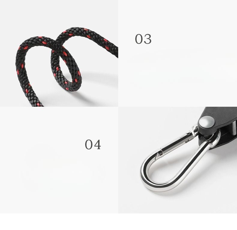 Outdoor No-Set-Up Tent With Built-in Lock Portable Adjustable Thickened Reflective Windproof Rope Fixing Tool_voghion.com