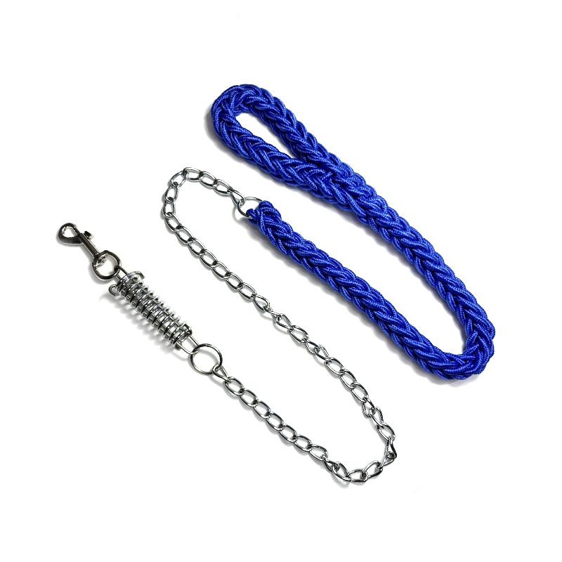 Internet-Promi-Nylon-Hundeleine, bissfest, explosionsgeschützt, achtsträngig, Traktion, für mittelgroße und große Hunde_voghion.com