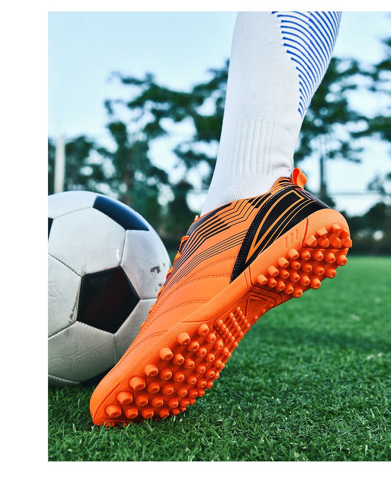 Low Top Football Shoes New TF Broken Nails Youth Sports Shoes Student Sports Training Shoes Boys Football Shoes_voghion.com