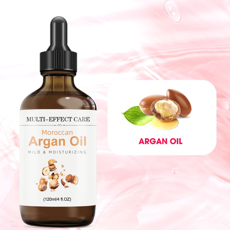 Moroccan Argan Facial Essential Oil And Hair Care Antioxidant Moisturizing Skin Softening_voghion.com