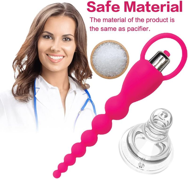 Vibréierend Analperlen-Plug Booty Bliss Waasserdicht Silikon-Anusplug mat eraushuelbarem Kugelvibrator, asetzend Sexspillsaachen fir Erwuessener_voghion.com