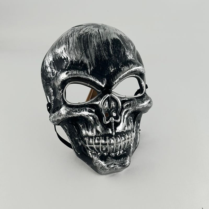 LED Marshmallow Cos Mask For Dance DJ Party Decoration Show Props Masquerade Birthday Party Mask With Gloves Cool Dexoration_voghion.com