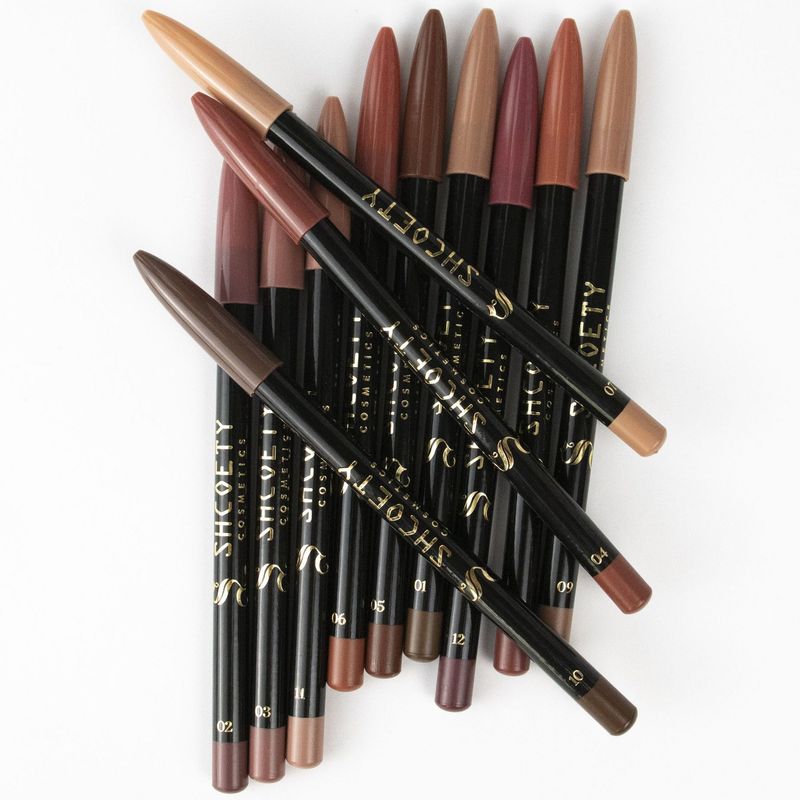 Lip Liner 12 Color Lip Liner Set Matte Nude Lipstick Long Lasting Non Fading Hook Lip Pencil Makeup_voghion.com