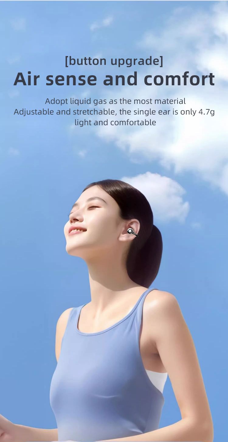 Drahtlose Kopfhörer Fone Bluetooth Headset Mit Mikrofon Freihändiger Noise Cancelling Kopfhörer Clip Ohr Musik Sport Gaming_voghion.com