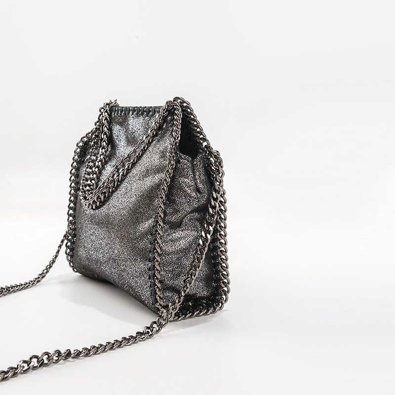 Marke frauen Schulter Taschen Neue Kette Riemen Stepp Geldbörsen Und Handtaschen Designer Weibliche Schulter Crossbody Tasche Damen Handtasche_voghion.com