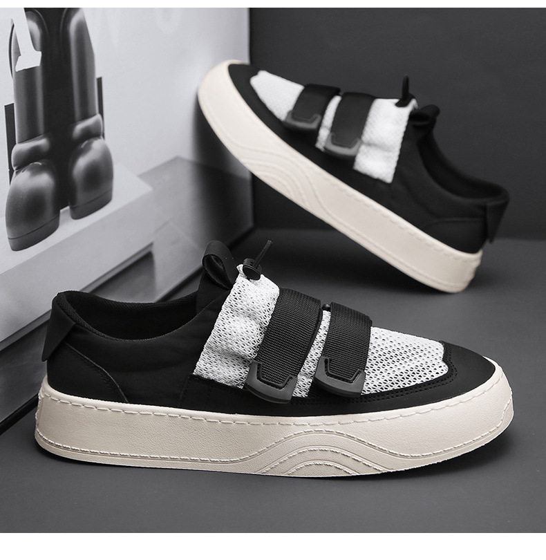 Sports Forrest Gump Shoes Live Broadcast Style Hong Kong Korean Fashion Catwalk Work Clothes Trendy Men S Shoes Four Seasons New Thick_voghion.com