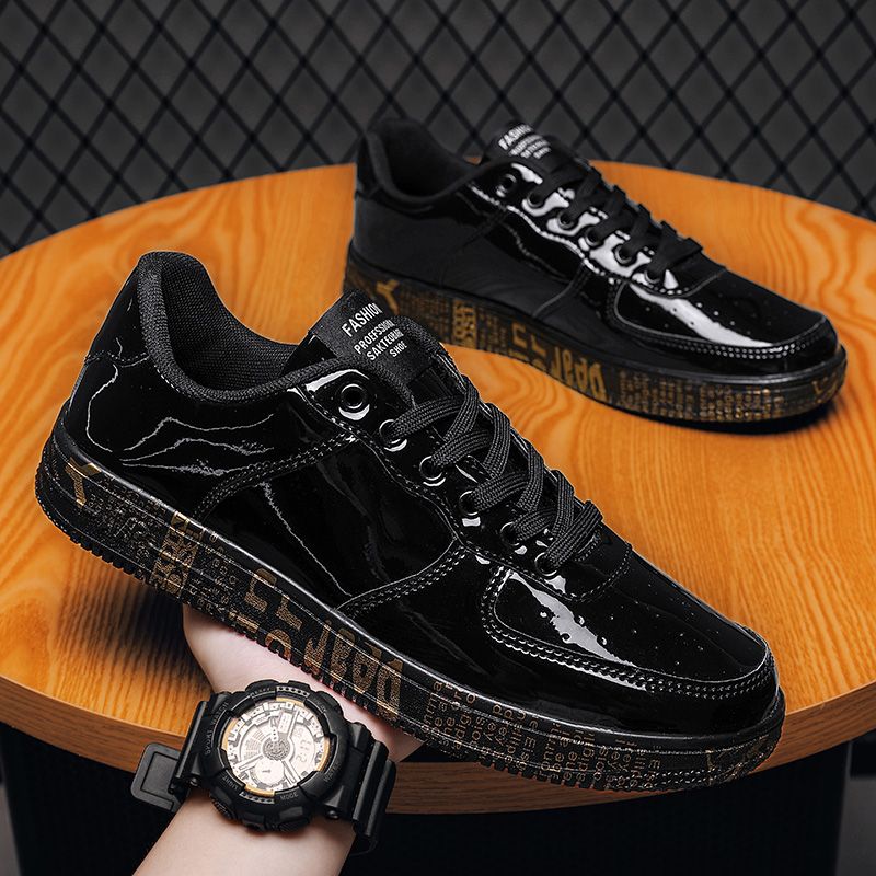P5 Erkek Ayakkabı Spor Kaykay Ayakkabıları Erkekler İçin Spor Ayakkabılar Unisex Nefes Alabilir Bağcıklı Yürüyüş Ayakkabıları Erkek Spor Ayakkabıları Altın Chaussures_voghion.com