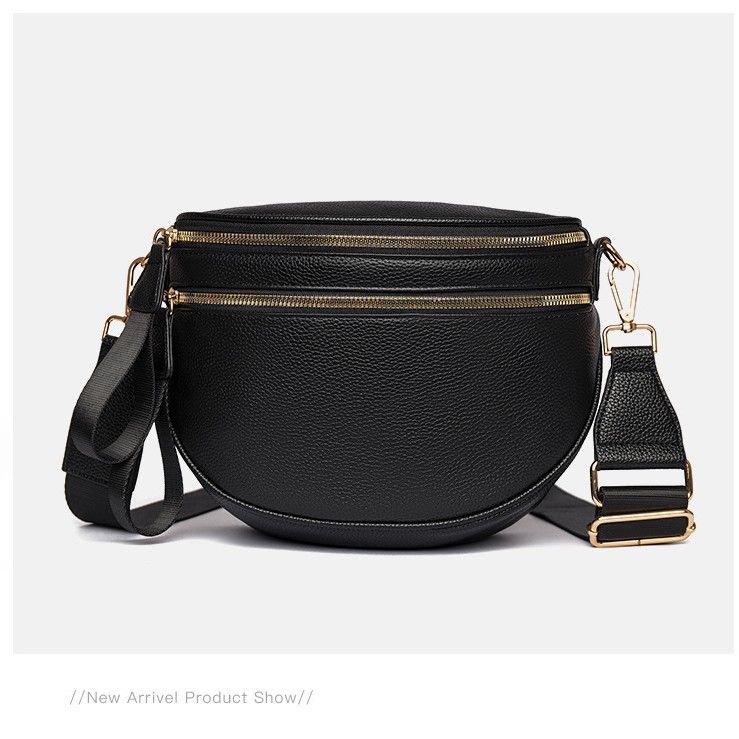 Nuova borsa a tracolla da donna del 2025 con tracolla larga, alla moda, alla moda, monospalla, casual, versatile._voghion.com
