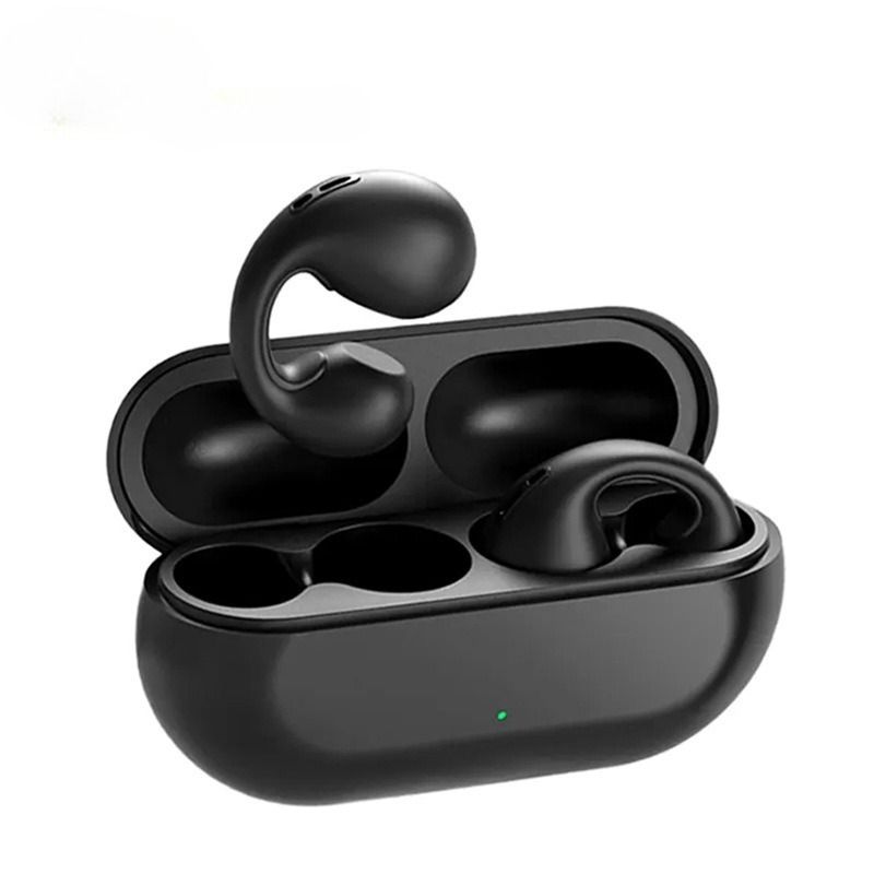 Lång batteritid Öronklämma Bluetooth-hörlurar_voghion.com