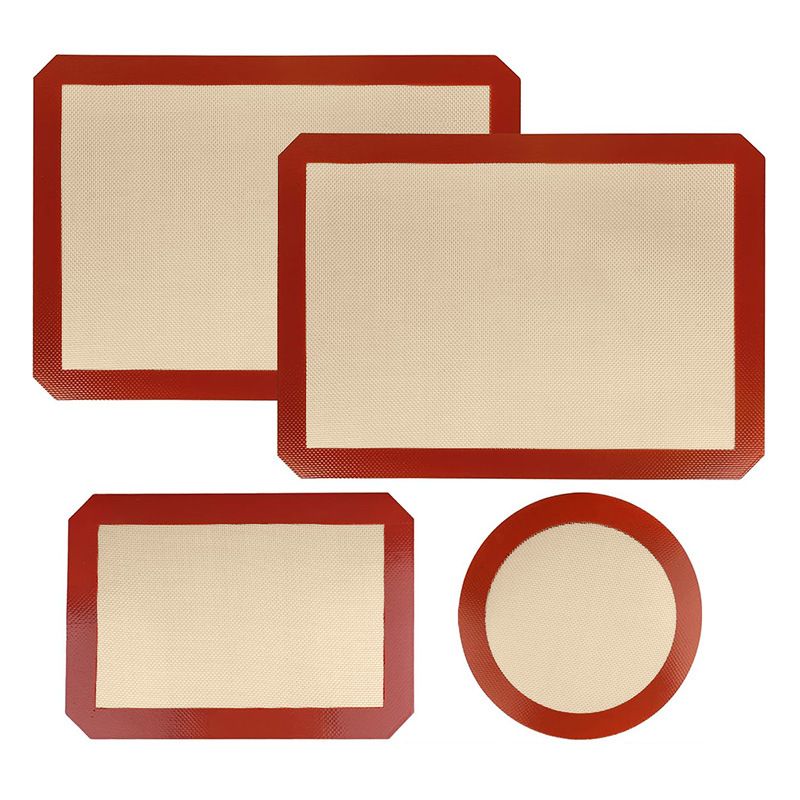Siliconen Macaron Glasvezel Oven met Dubbele Handgrepen Brood Transfer Koekjes Dutch Bakmat_voghion.com