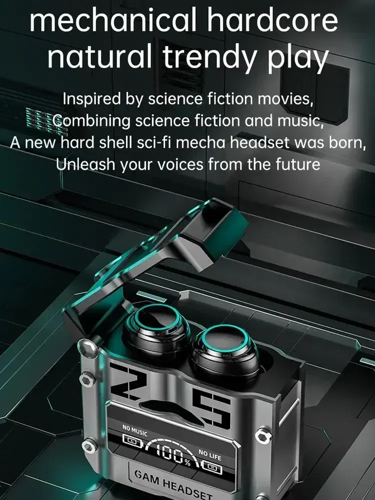 M25 TWS Wireless Headphones Earphones Bluetooth Touch Control Noise Reduction Stereo Earbuds Headsets For Xiaomi Iphone_voghion.com