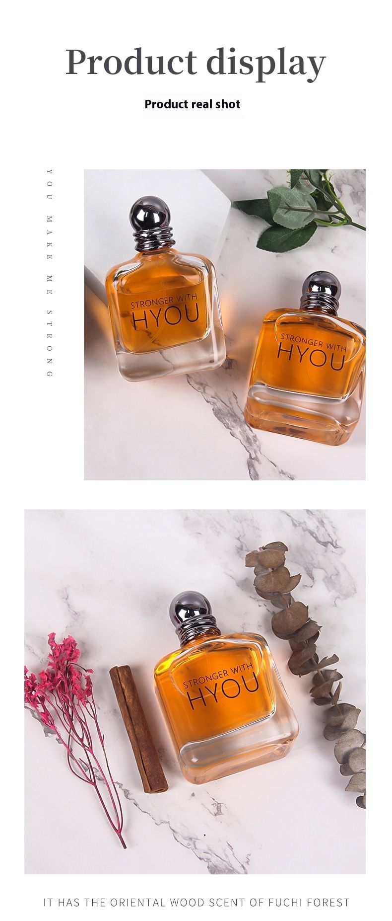 Strong Men's And Women's Perfume 100ml, Wood Flower Fragrance, Fresh And Natural, Durable Eau De Toilette Spray25_voghion.com