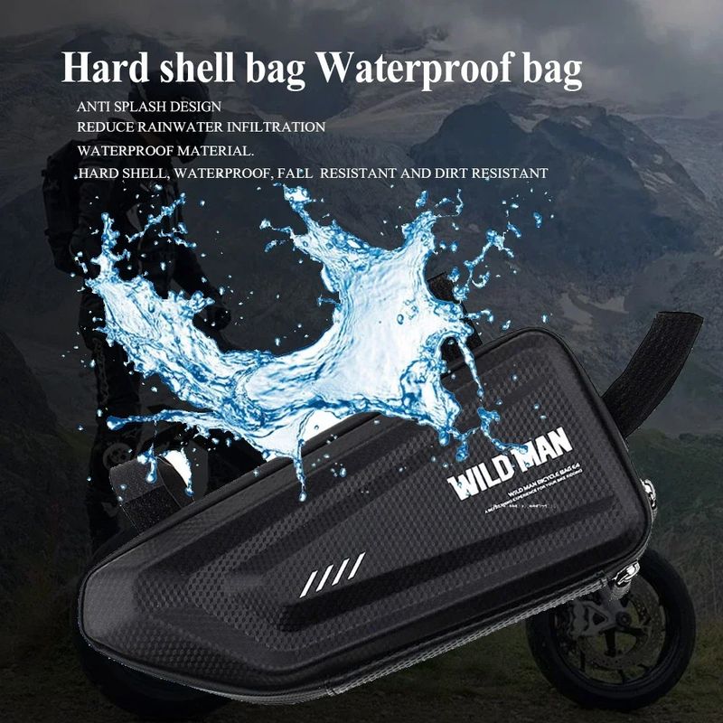 Bolsa lateral modificada para motocicleta BRABUS 1300 R, bolsa lateral triangular impermeable, bolsa de carcasa rígida para BRABUS 1300 R_voghion.com