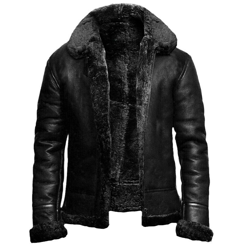 New 2024 integrated jacket, thickened fur men's jacket_voghion.com